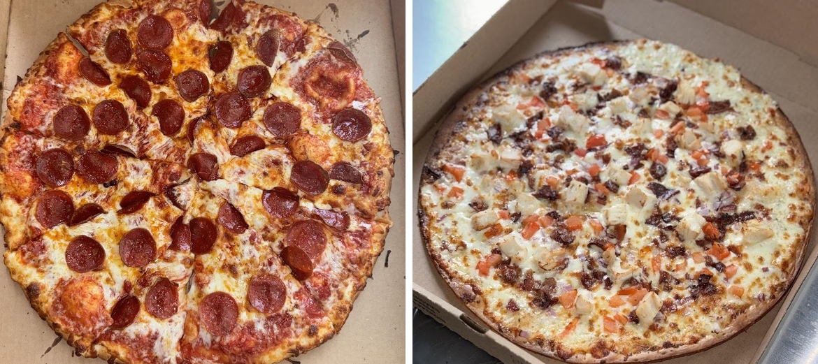 Carns Pizza Menu