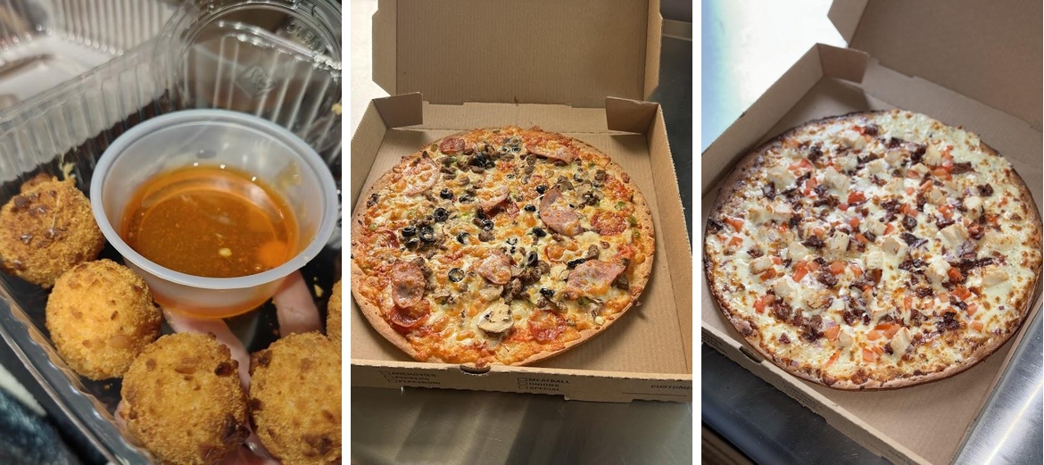 Carns Pizza Menu